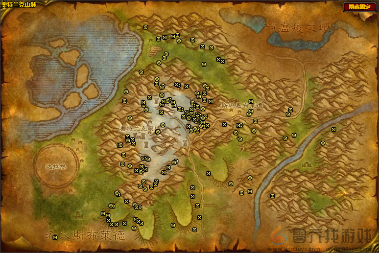 魔兽世界wlk银矿分布最多矿点地图位置介绍(图2) 魔兽世界wlk银矿分布最多矿点地图位置介绍(图2)