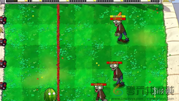 植物大战僵尸杂交版迷你游戏坚果保龄球3怎么过(图1)