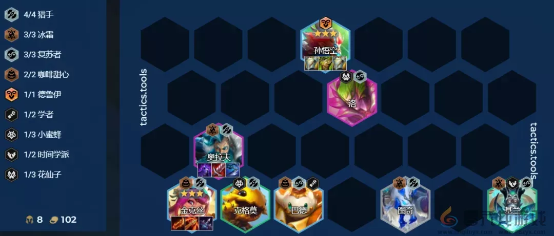 金铲铲之战4.2b版本阵容推荐(图4) 金铲铲之战4.2b版本阵容推荐(图4)